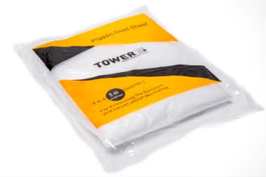 Tower Plastic dust sheet