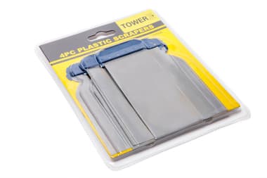 Tower Steel Blade Scraper Set 4 pcs