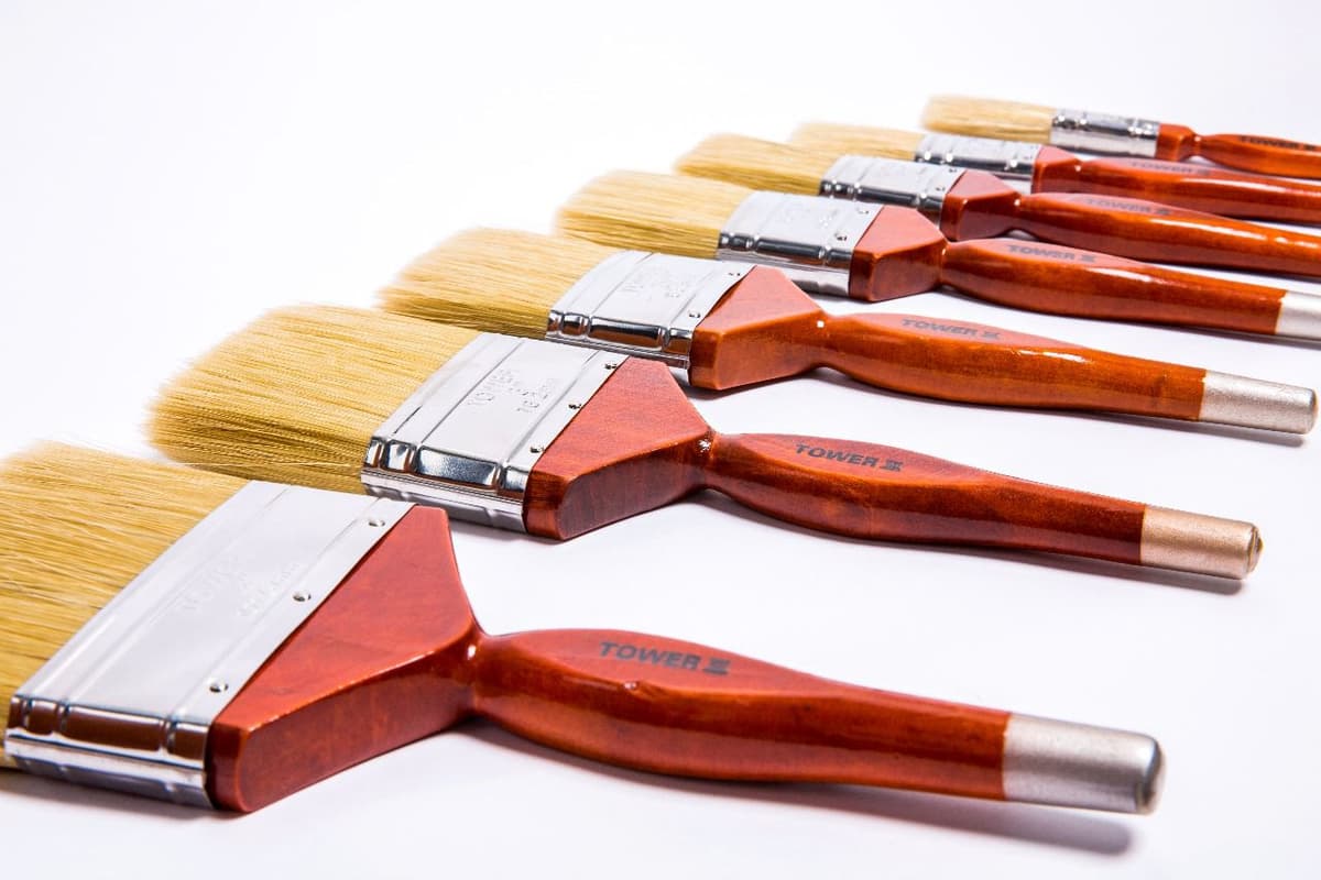 Tower Silver Paint Brush - 0.5"